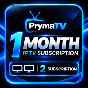 1 Month TV Subscription for 2 Connections