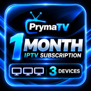 1 Month TV Subscription for 3 Connections