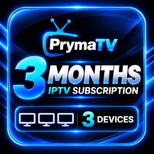 3 Months TV Subscription for 3 Connections