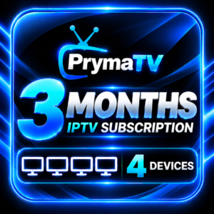 3 Months TV Subscription for 4 Connections